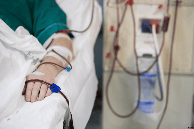 Traditional blood draw