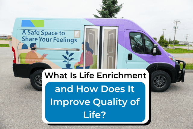 Mobile Counseling Van for life enrichment services