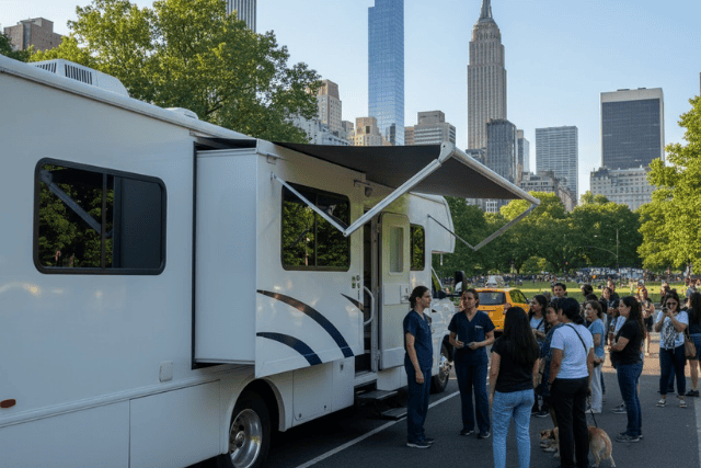Mobile medical RV