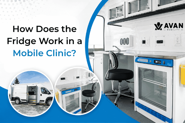 mobile clinic fridge
